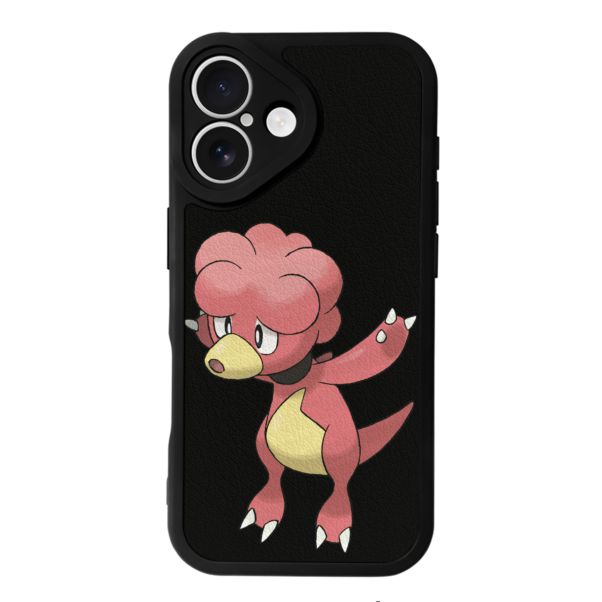（画像用） ポケットモンスター Pokémon 【iPhone 16シリーズ対応】シリコンスマホケース（レザー調） 材質：シリコン